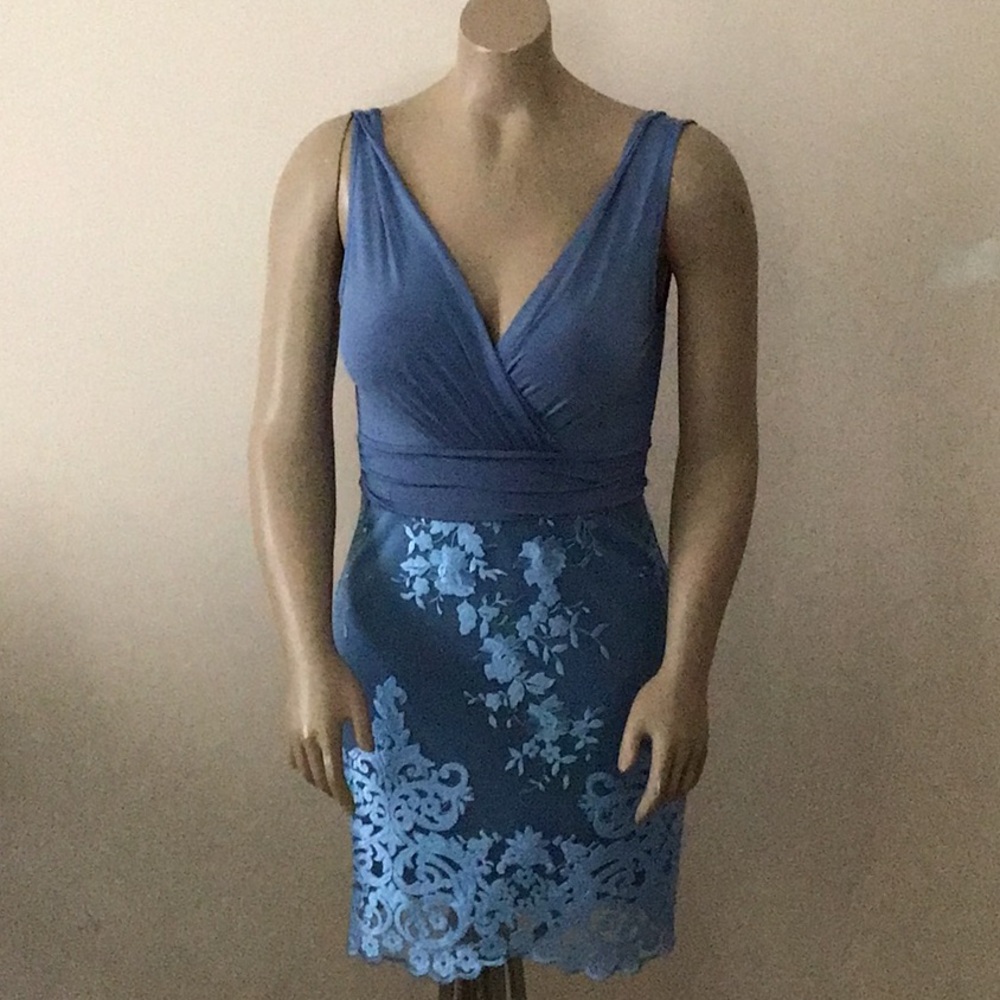 Sabora Women’s Blue Dress Size L EUC